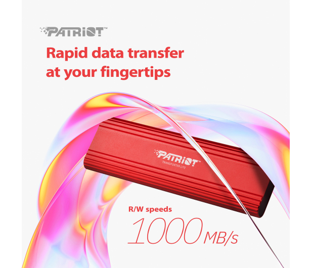 Patriot Patriot Transporter Lite 512GB Czerwony - 1364291 - zdjęcie 5